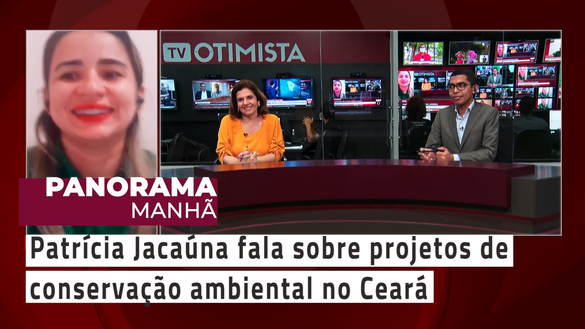 Panorama Manhã – Patrícia Jacaúna fala sobre projetos de conservação ambiental no Ceará 28/01/2021