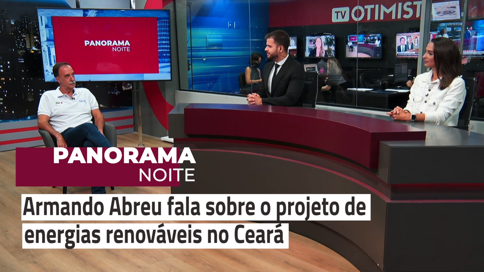 Panorama Noite – Armando Abreu fala sobre o projeto de energias renováveis no Ceará 28/01/2021