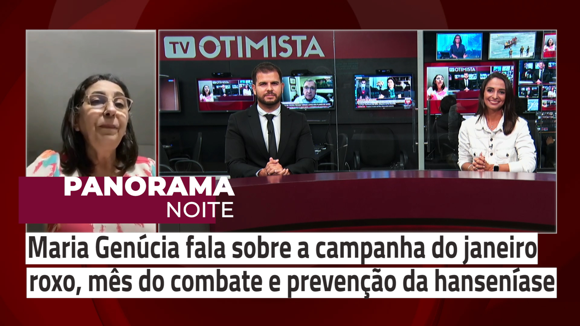Maria Genúcia fala sobre a campanha do Janeiro roxo, mês do combate e prevenção da hanseníase
