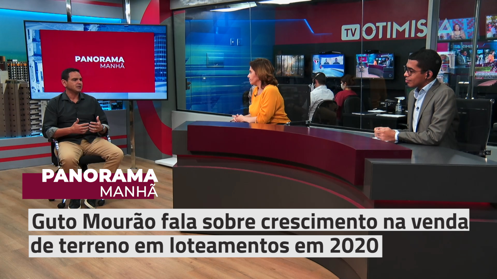 Panorama Manhã – Guto Mourão fala sobre crescimento na venda de terreno de loteamentos em 2020
