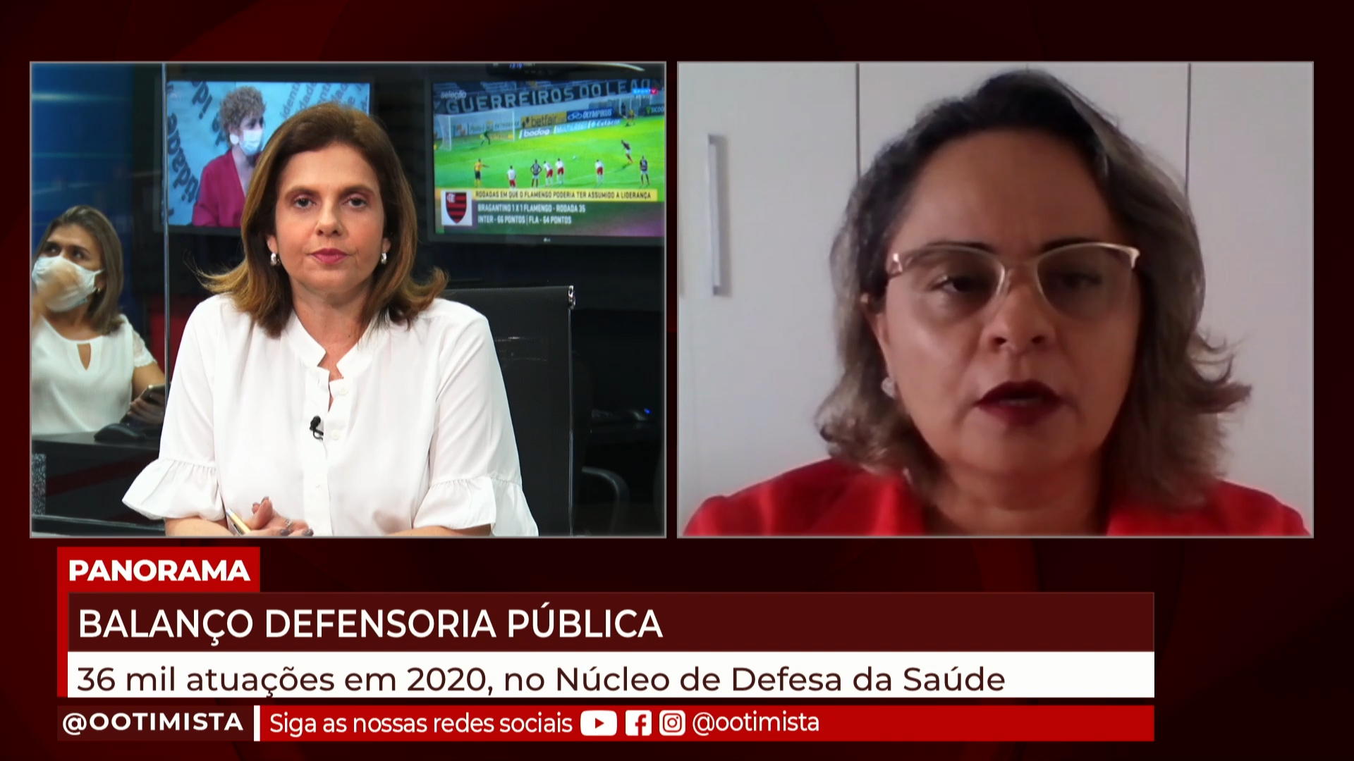 Karinne Matos, defensora pública do núcleo de defesa da saúde, explica o balanço de atuações em 2020