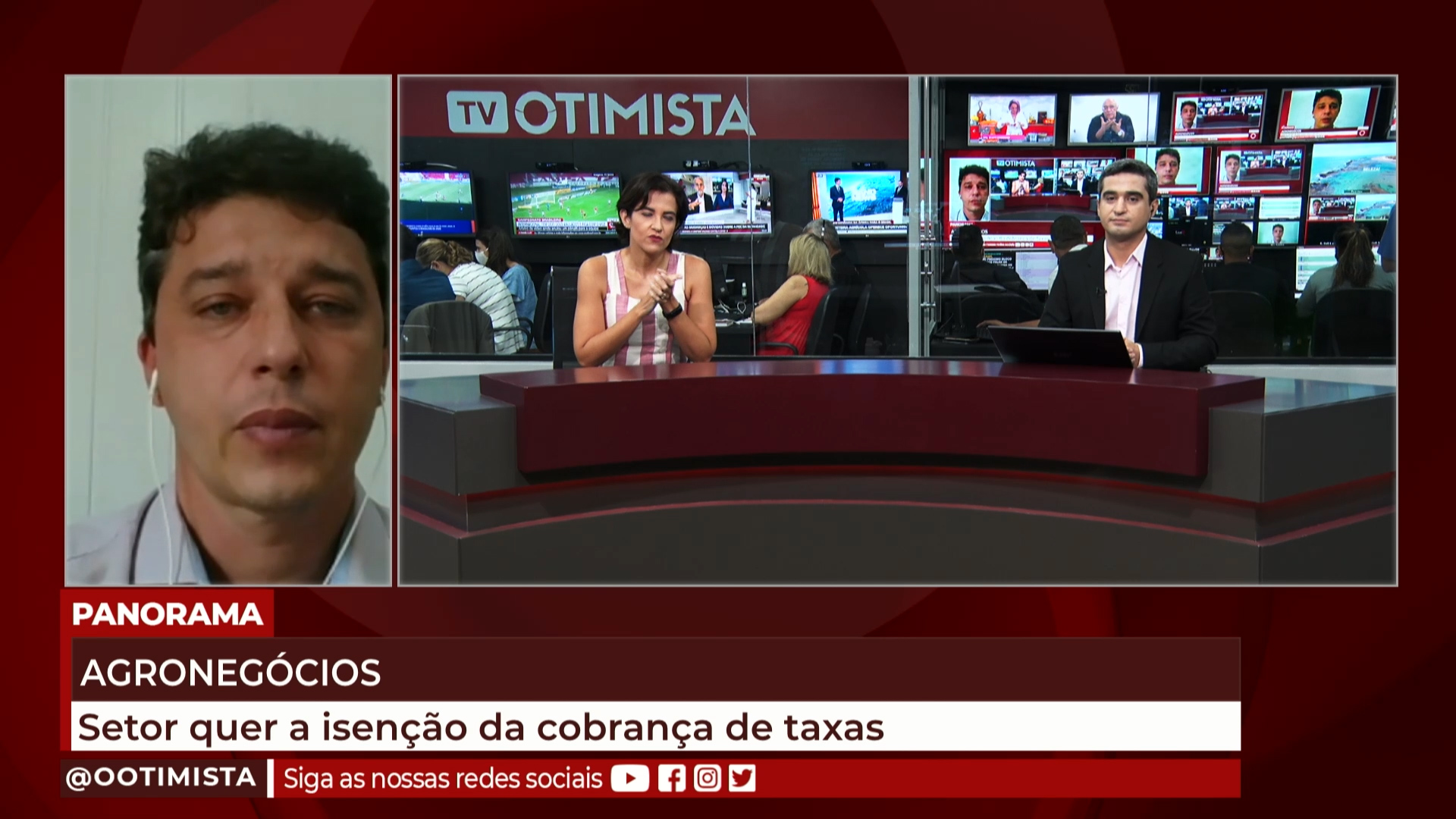 André Siqueira, Pres. do Sindialimento, fala sobre pedido de isenção na cobranças de taxas