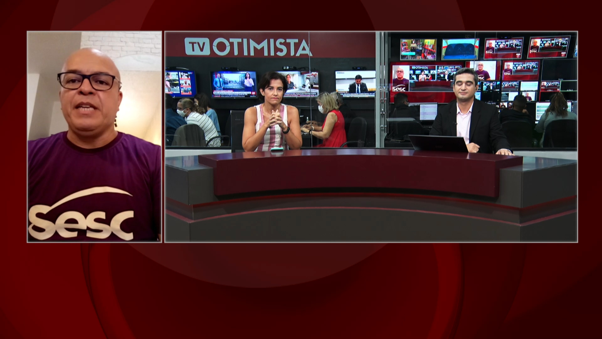 Vladimir Paula, Prof. de educação física do Sesc-CE, fala das inscrições de aeroboxe no sesc