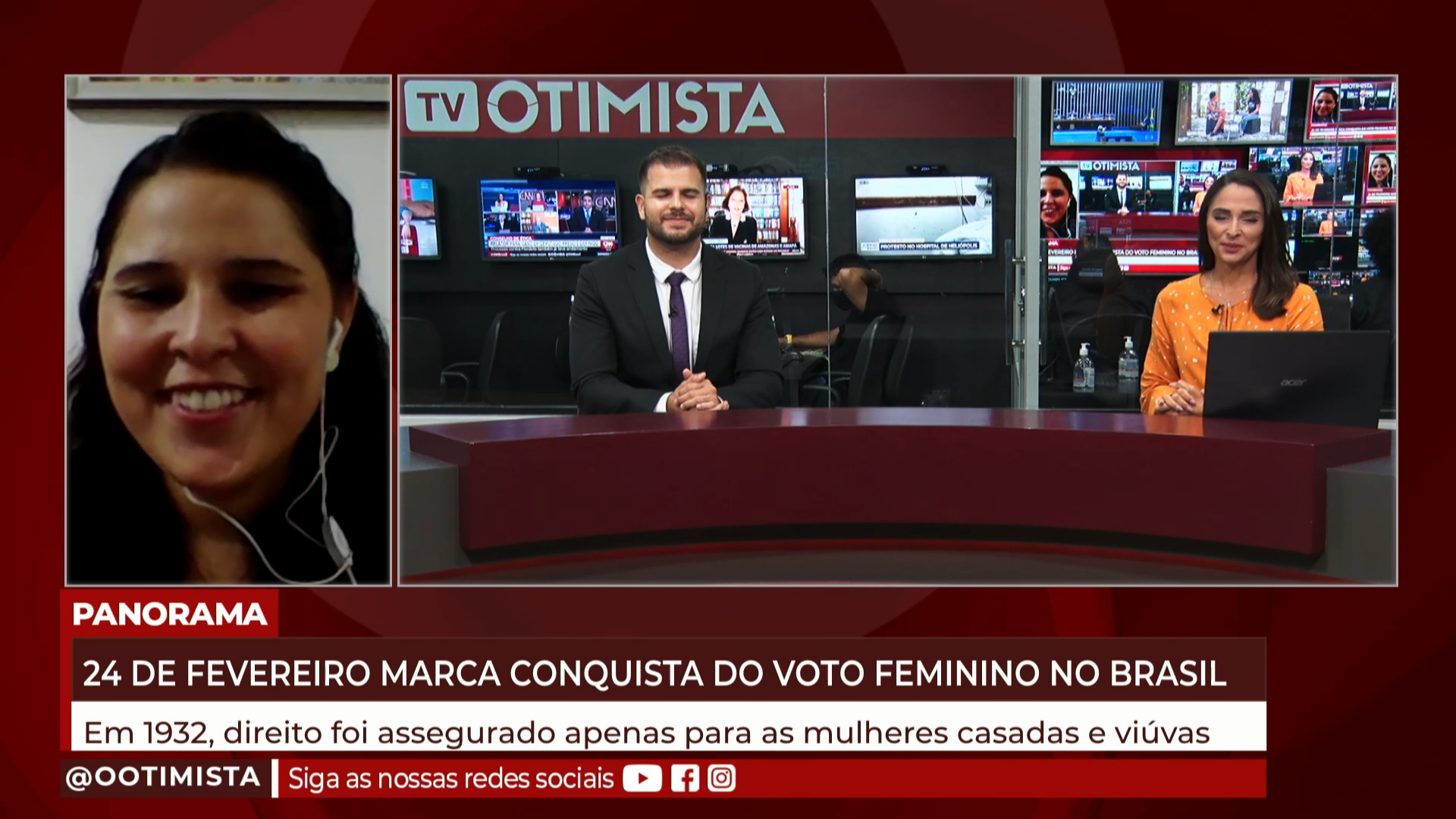 Vanessa Santiago, Doutorada em Direito, comenta sobre a conquista do voto feminino no Brasil