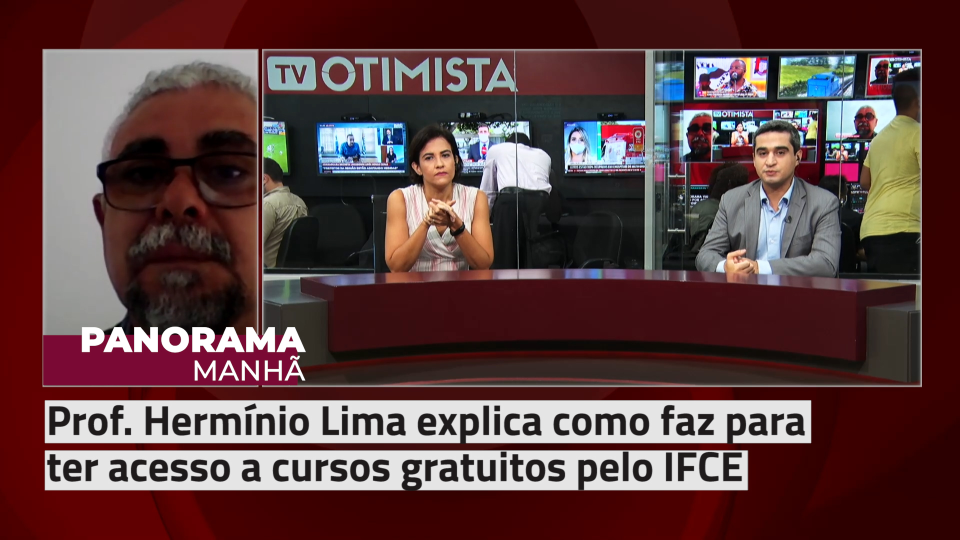 Prof. Hermínio Lima explica como faz para ter acesso a cursos gratuitos pelo IFCE