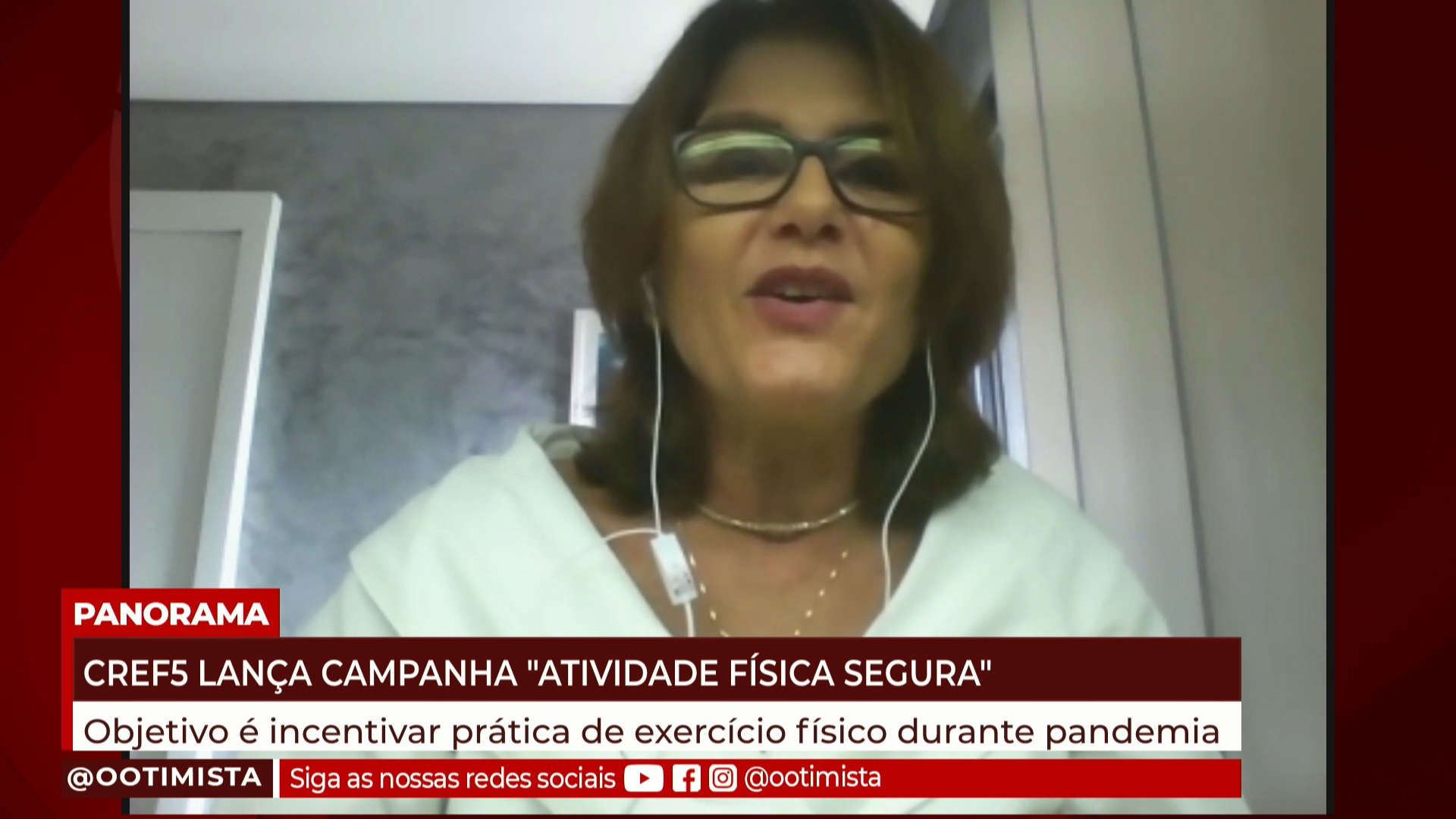 Andréa Benevides, Presidente do CRESF5, Lança campanha ”atividade física segura”