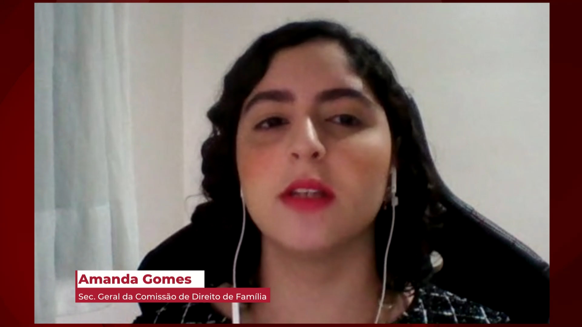 Amanda Gomes, sec da comissão de direito família explica medida para quem não paga pensão alimentícia