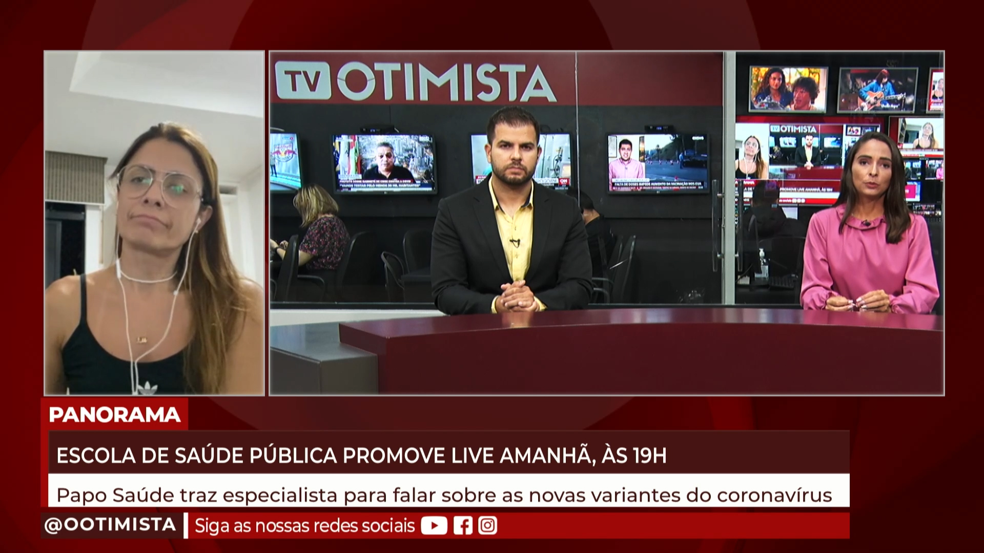 Luciana Lopes, da ESP-CE, comenta sobre as lives realizadas pela escola de saúde