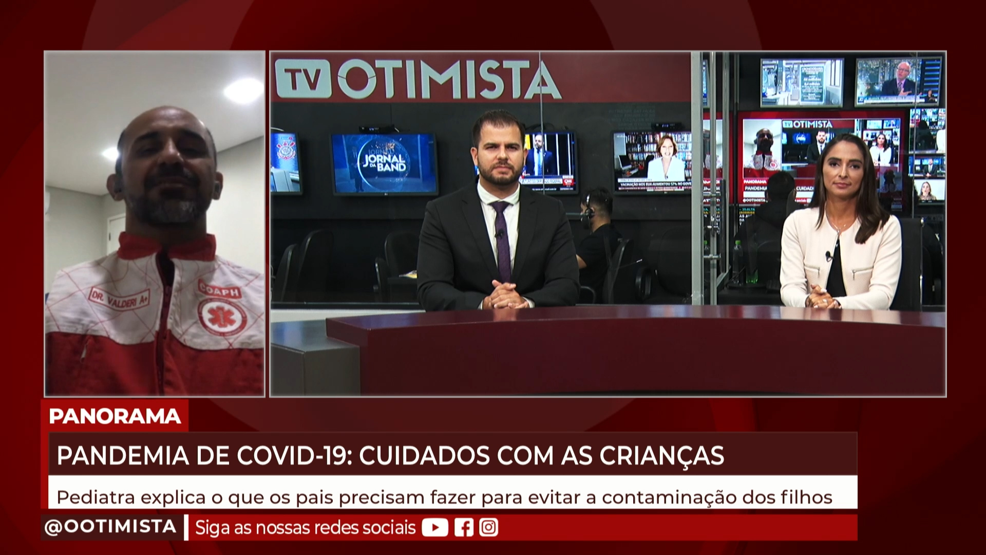 Valderi Junior, Pediatra, explica quais cuidados os pais devem ter com as crianças na pandemia