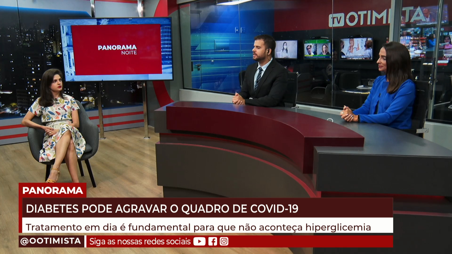 Ivana Melo, Endocrinologista, explica que a diabetes pode agravar o quadro da COVID19