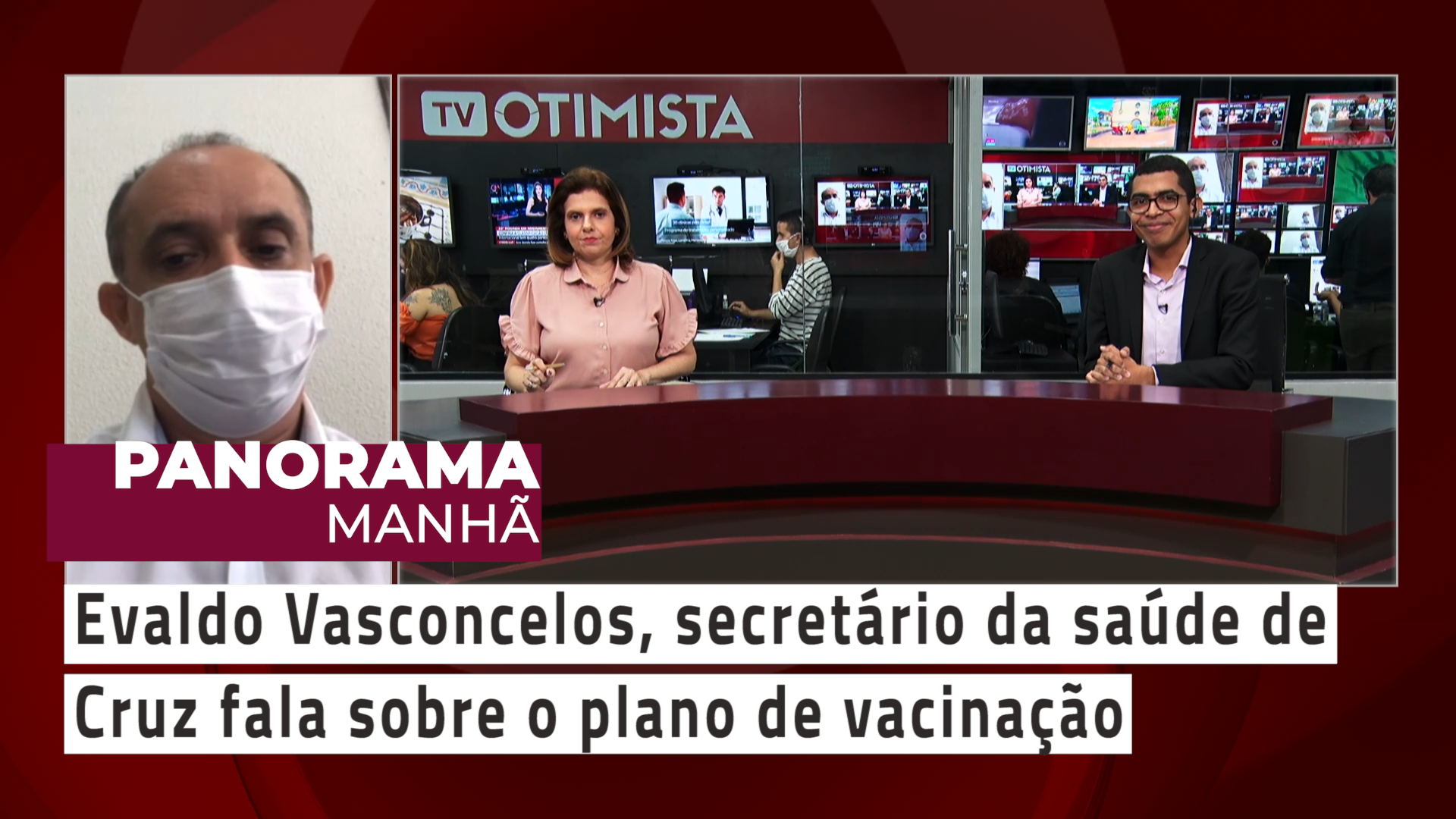 Evaldo Vasconcelos, secretário da saúde de Cruz fala sobre o plano de vacinação