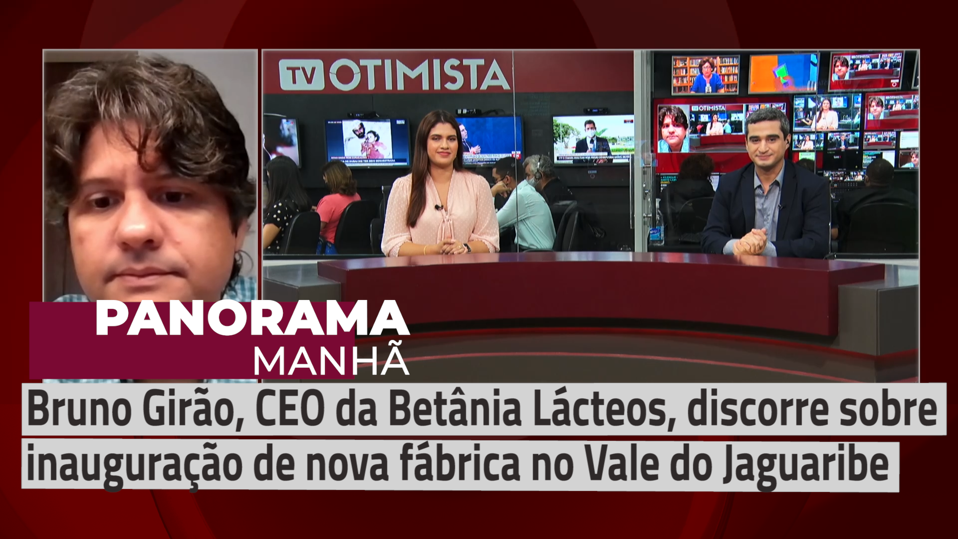 Bruno Girão, CEO da Betânia Lácteos, discorre sobre inauguração de nova fábrica no Vale do Jaguaribe