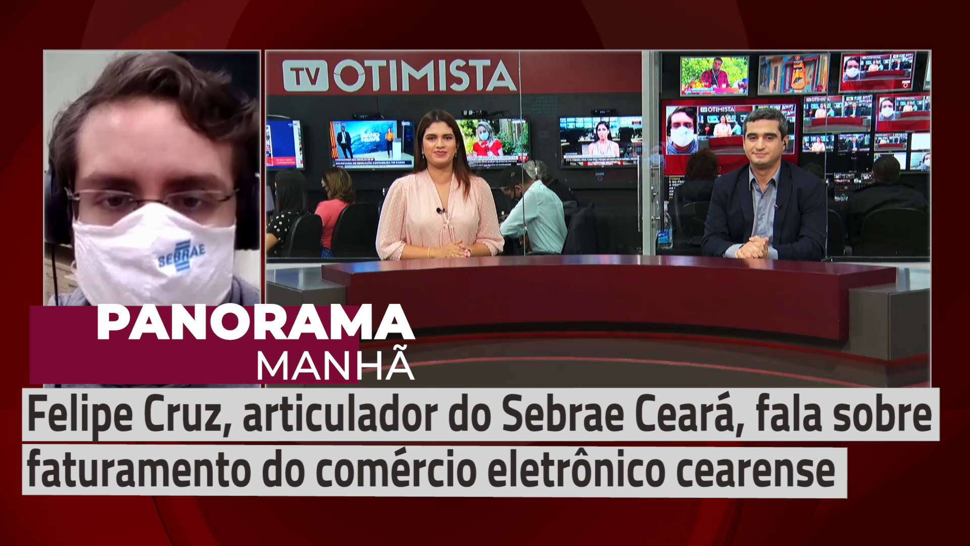 Felipe Cruz, articulador do Sebrae Ceará, fala sobre faturamento do comércio eletrônico cearense