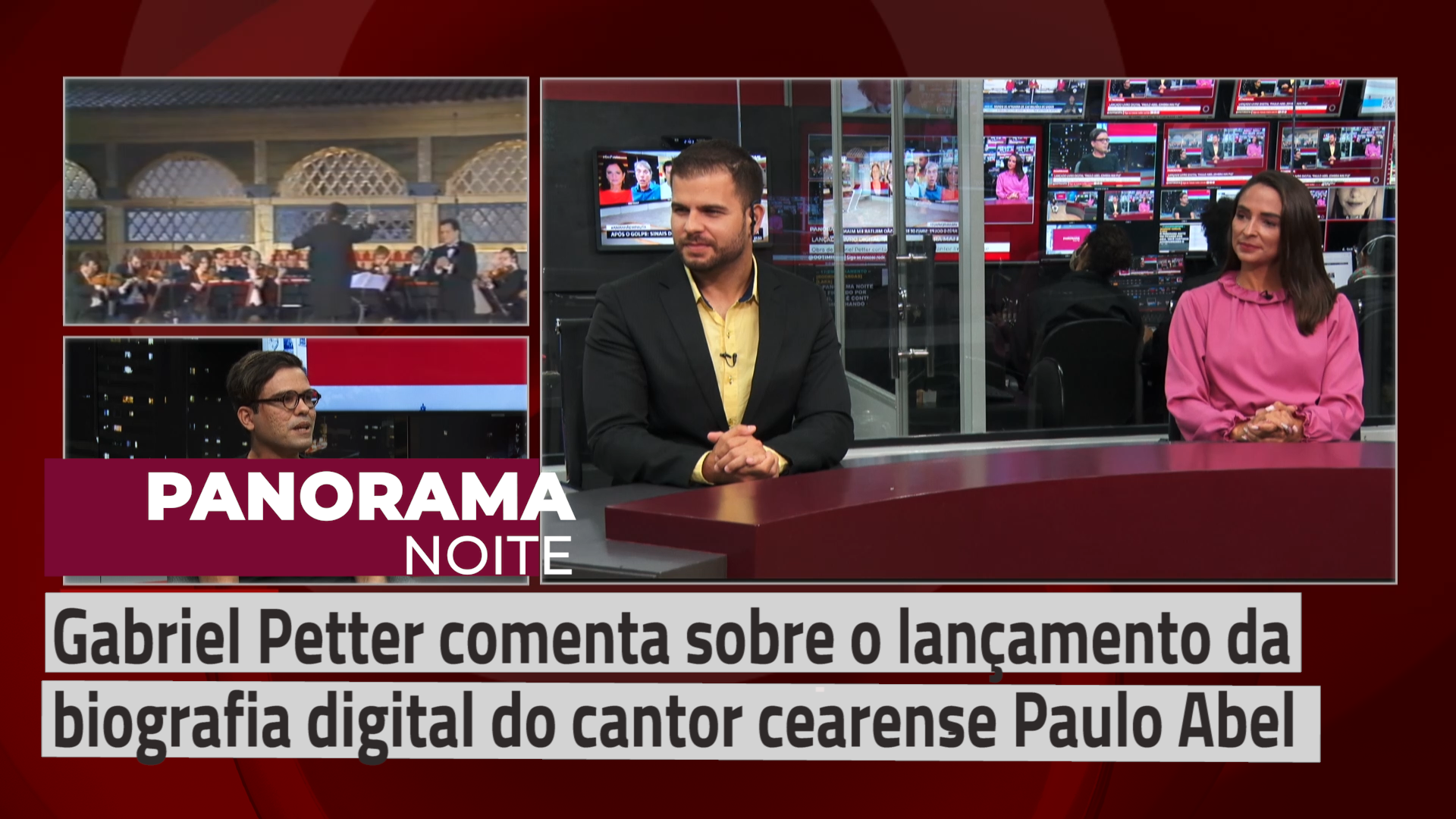 Gabriel Petter comenta sobre o lançamento da biografia digital do cantor cearense Paulo Abel