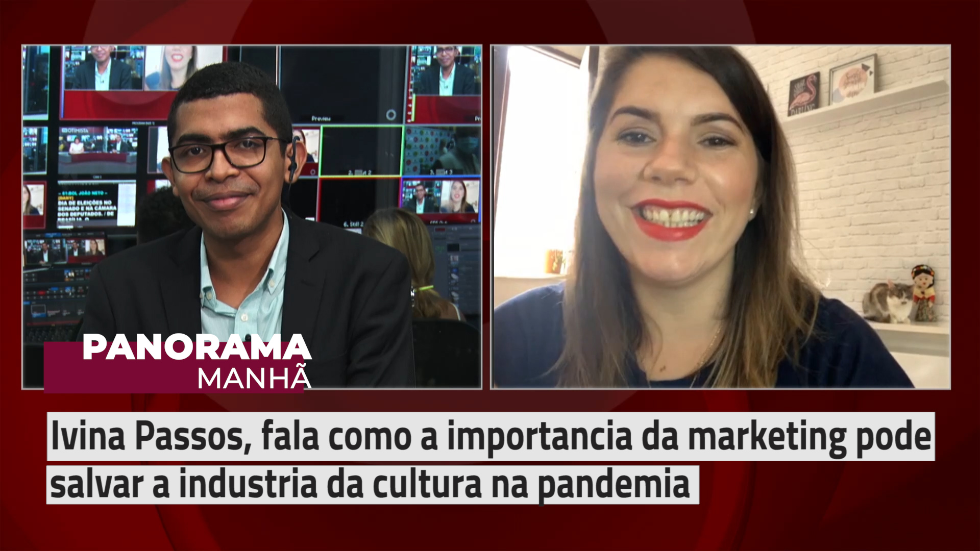 Ivina Passos, fala do uso da marketing para salvar a industria da cultura na pandemia