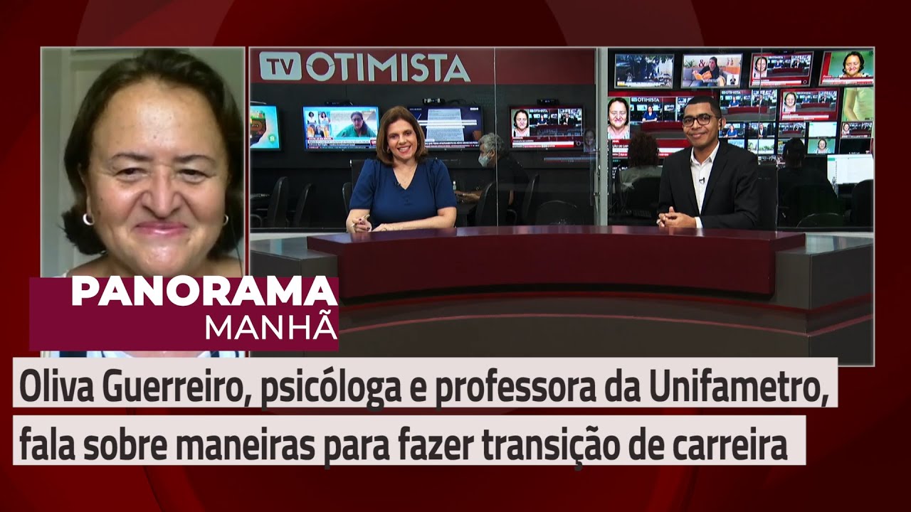Oliva Guerreiro, professora da Unifametro, fala sobre maneiras para fazer transição de carreira