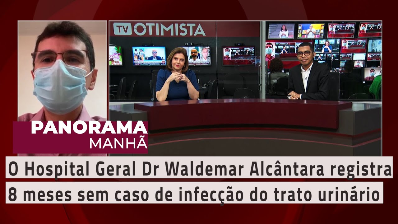 O Hospital Geral Dr. Waldemar Alcântara registra 8 meses sem casos de infecção do trato urinário