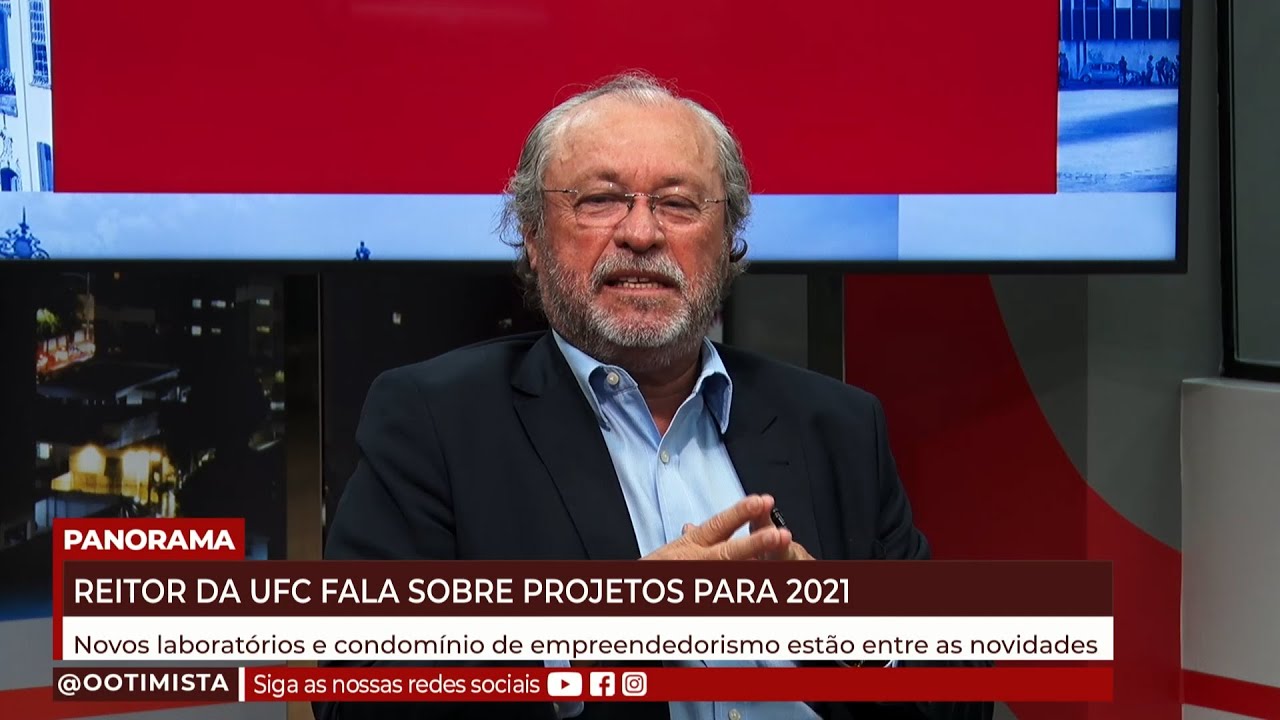 Cândido Albuquerque, Reitor da UFC, fala sobre os projetos para 2021
