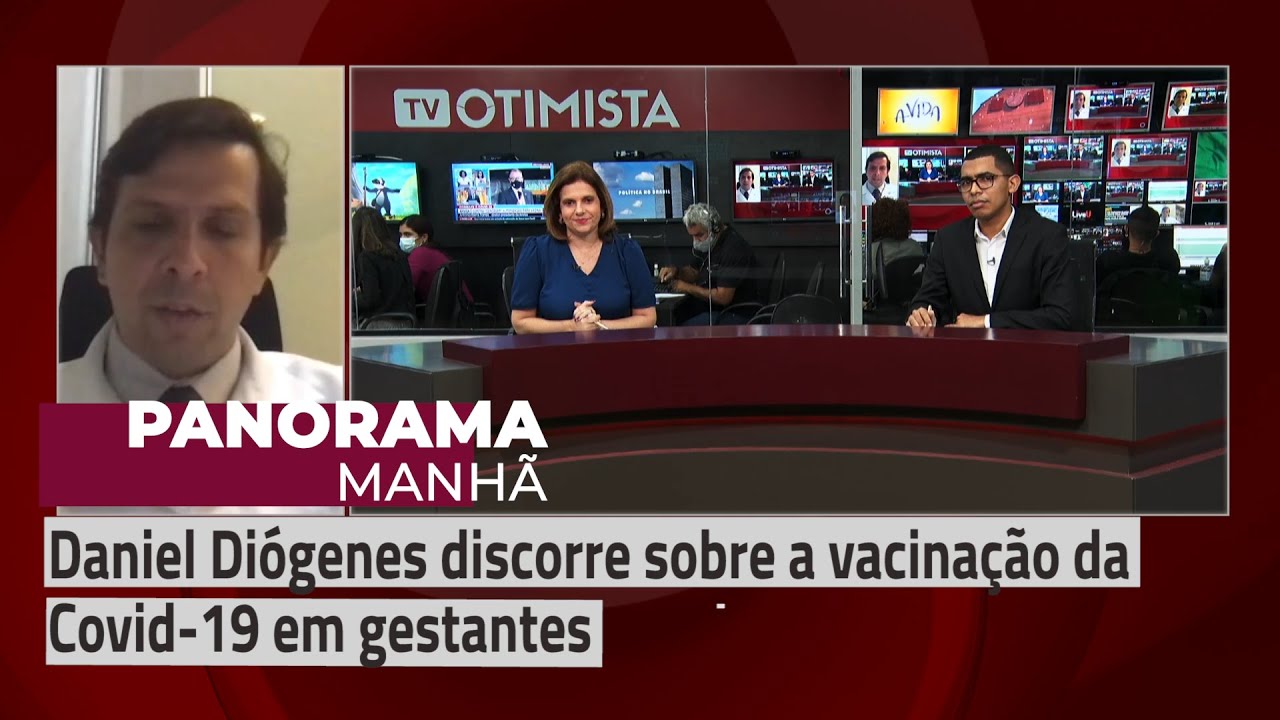 Daniel Diógenes discorre sobre a vacinação da Covid-19 em gestantes