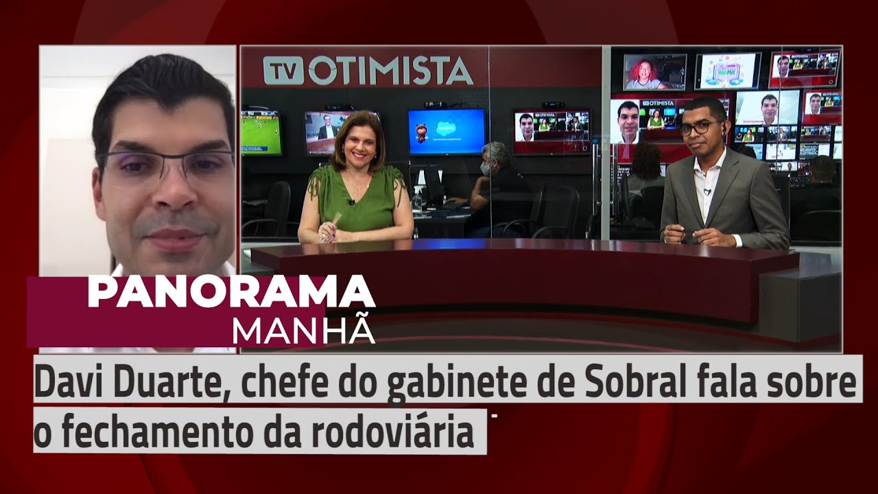 Davi Duarte, chefe do gabinete de Sobral fala sobre o fechamento da rodoviária