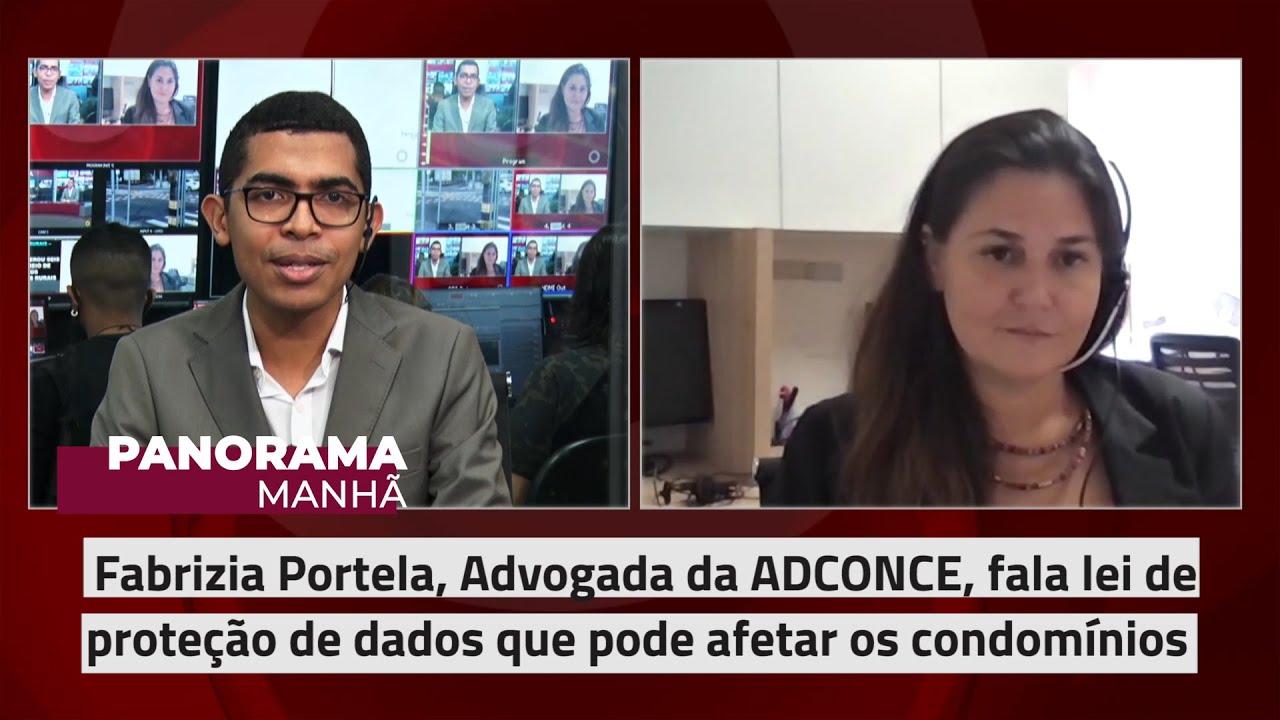 Fabrizia Portela, Advogada da ADCONCE, fala lei de proteção de dados que pode afetar os condomínios