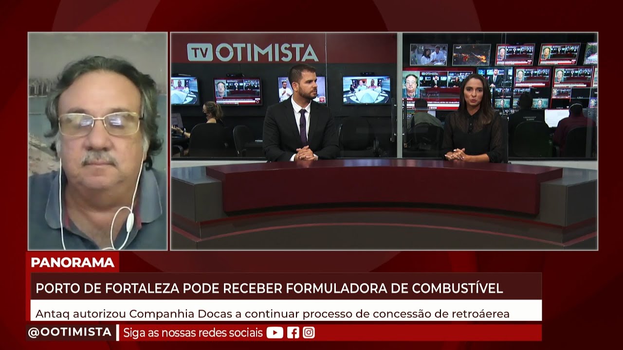 Mario Jorge, Dir. comercial da cia Docas, comenta sobre construção de formuladora de combustível