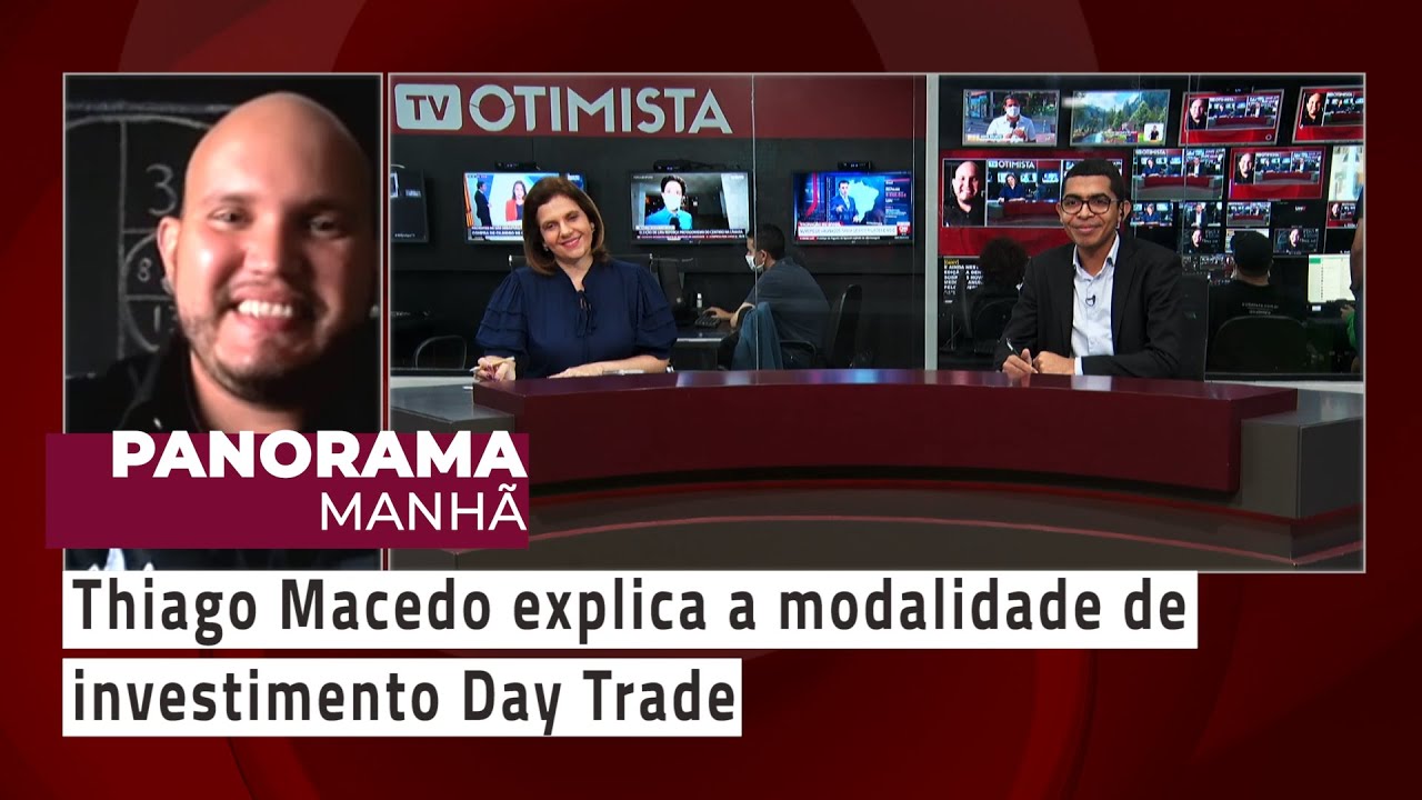 Panorama Manhã – Thiago Macedo explica a modalidade de investimento Day Trade – 03/02/2021
