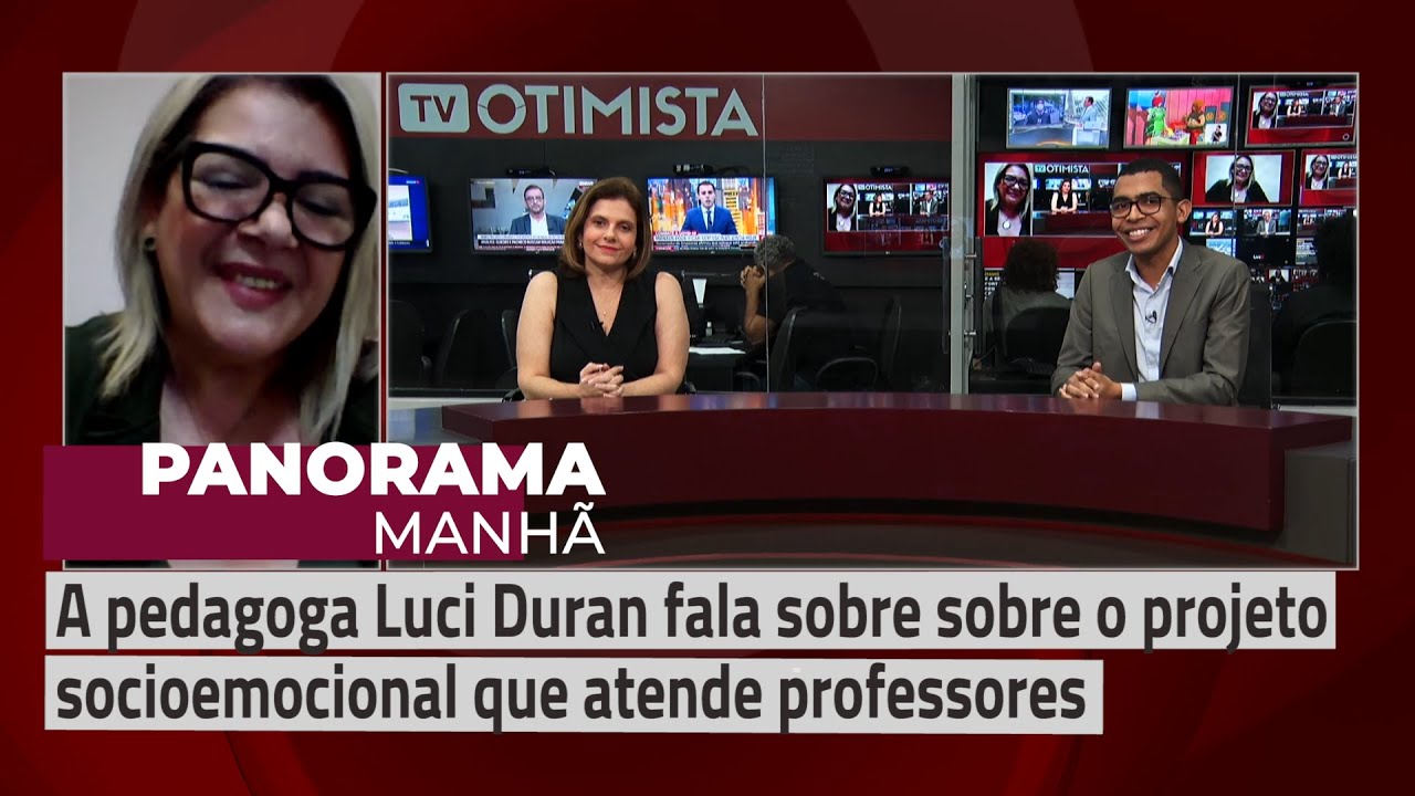 A pedagoga Luci Duran fala sobre sobre o projeto socioemocional que atende professores