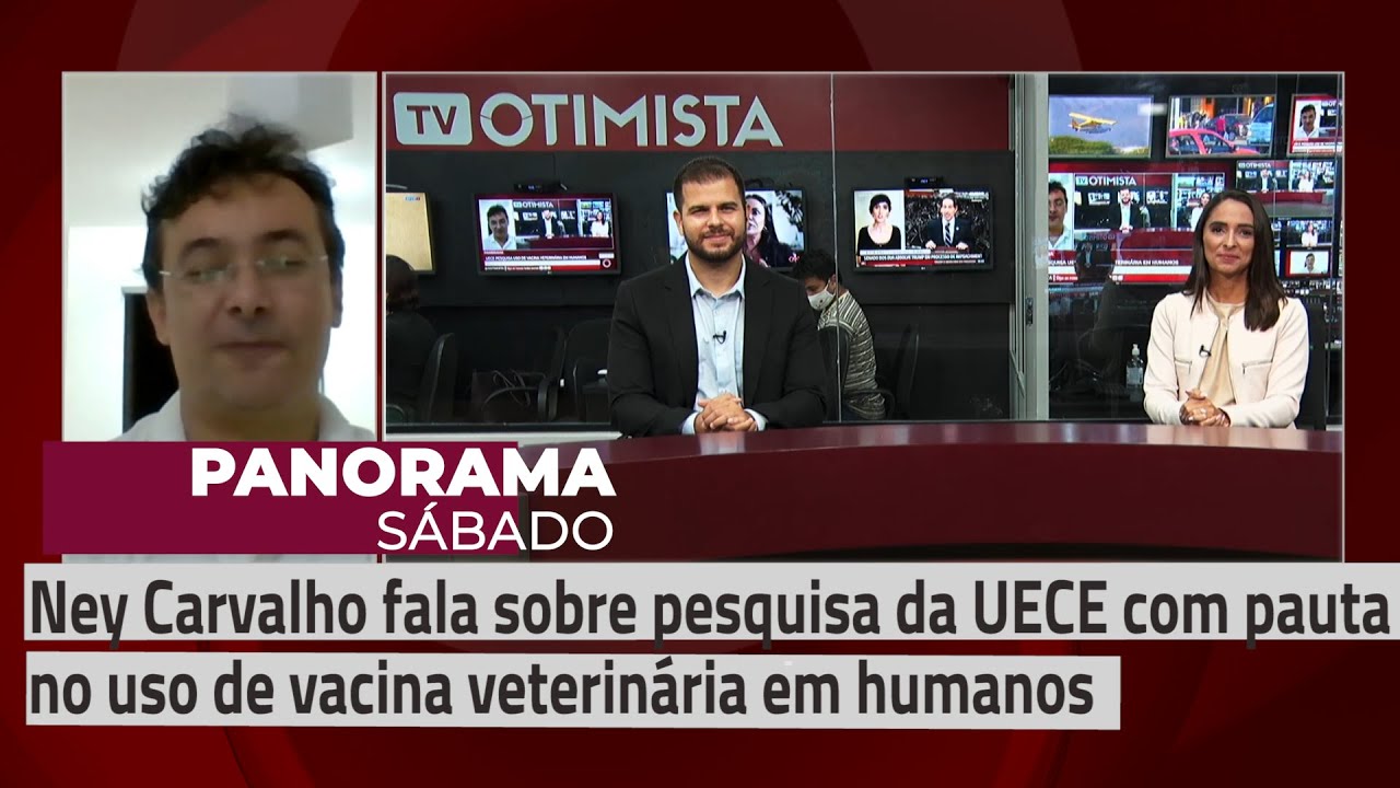 Ney Carvalho fala sobre pesquisa da UECE com pauta no uso de vacina veterinária em humanos
