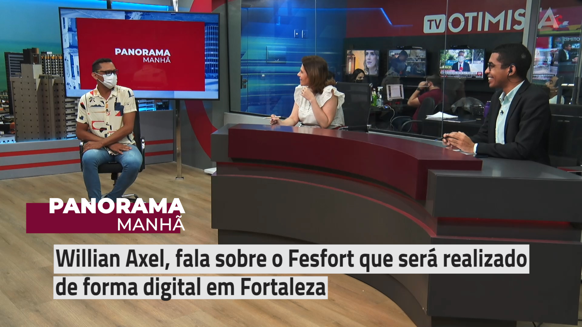 Panorama Manhã – Willian Axel conta sobre o formato digital do Festfort deste ano