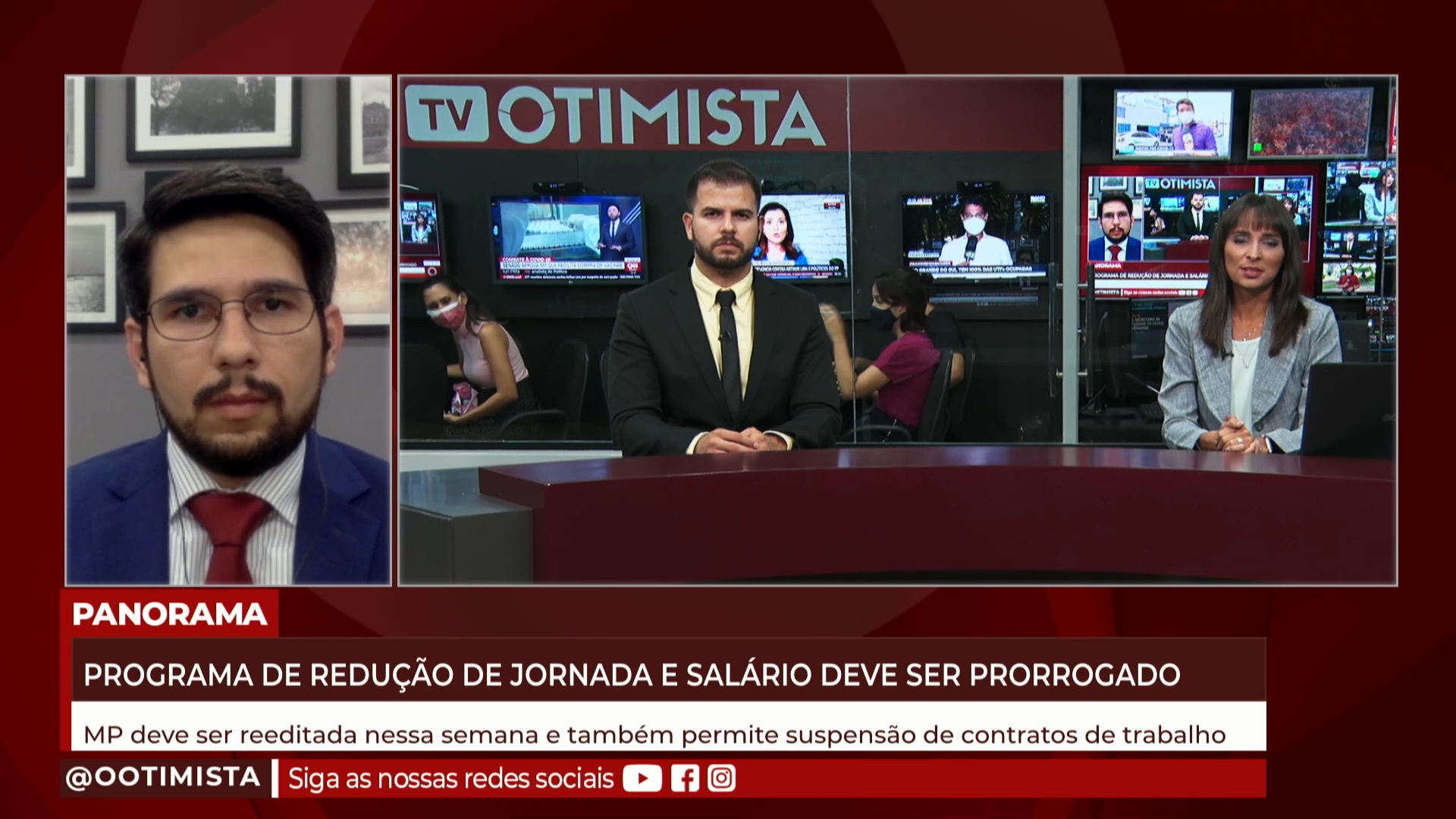 Franco Almada, Advogado, comenta sobre a redução de jornada e salário, que deve ser prorrogado