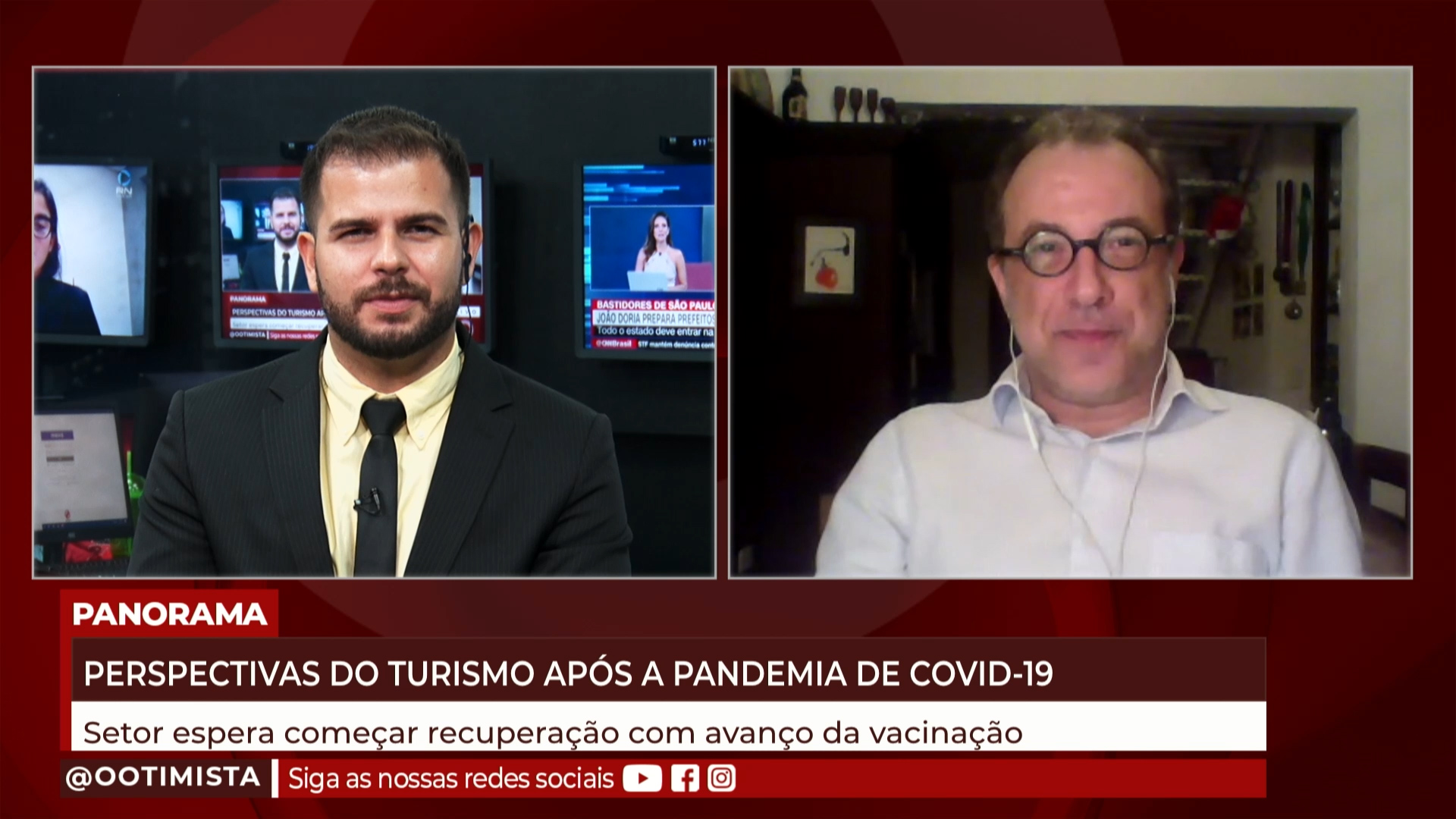 Ênio Miranda, Executivo da VCI SA, comenta perspectiva Aprenda a pronunciar do turísmo após a pandemia da COVID-19