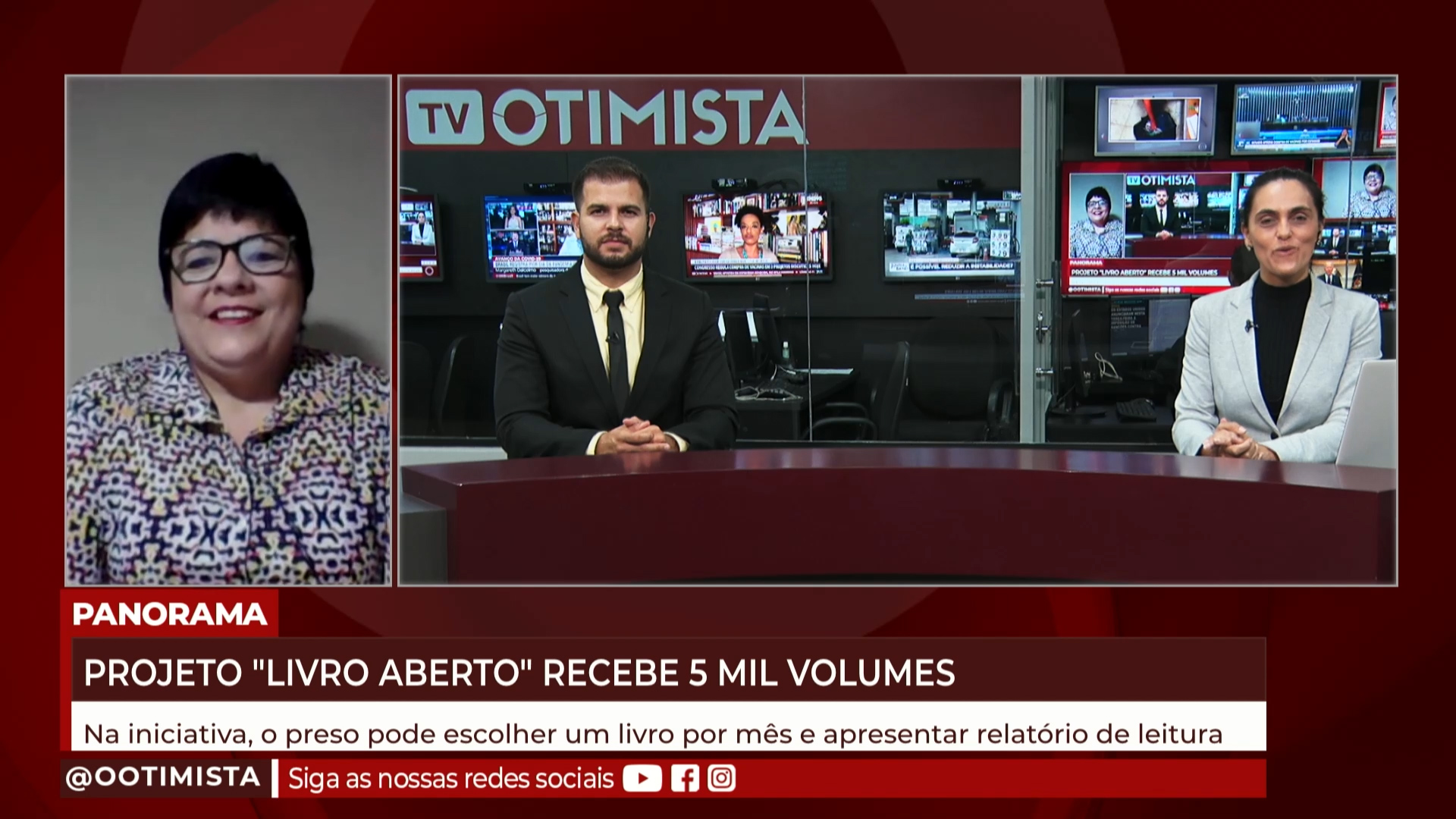 Cristiane Gadelha, coord inclusão social, explica projeto ”livro aberto” que  recebe 5 mil volumes