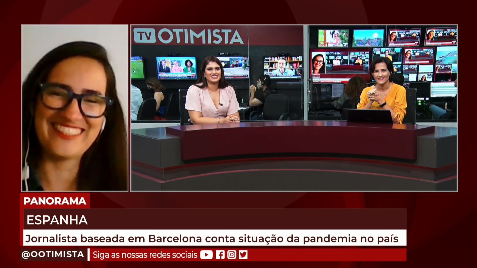 Adriana Pimentel, Jornalista, comenta a situação da COVID 19 na Espanha