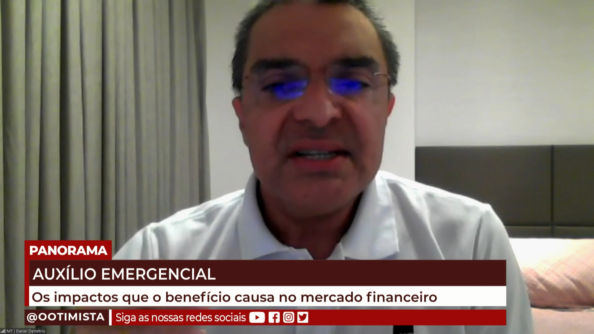 Daniel Demétrio, sócio-dir. M7 investimentos, explica os impactos do auxílio emergencial no mercado