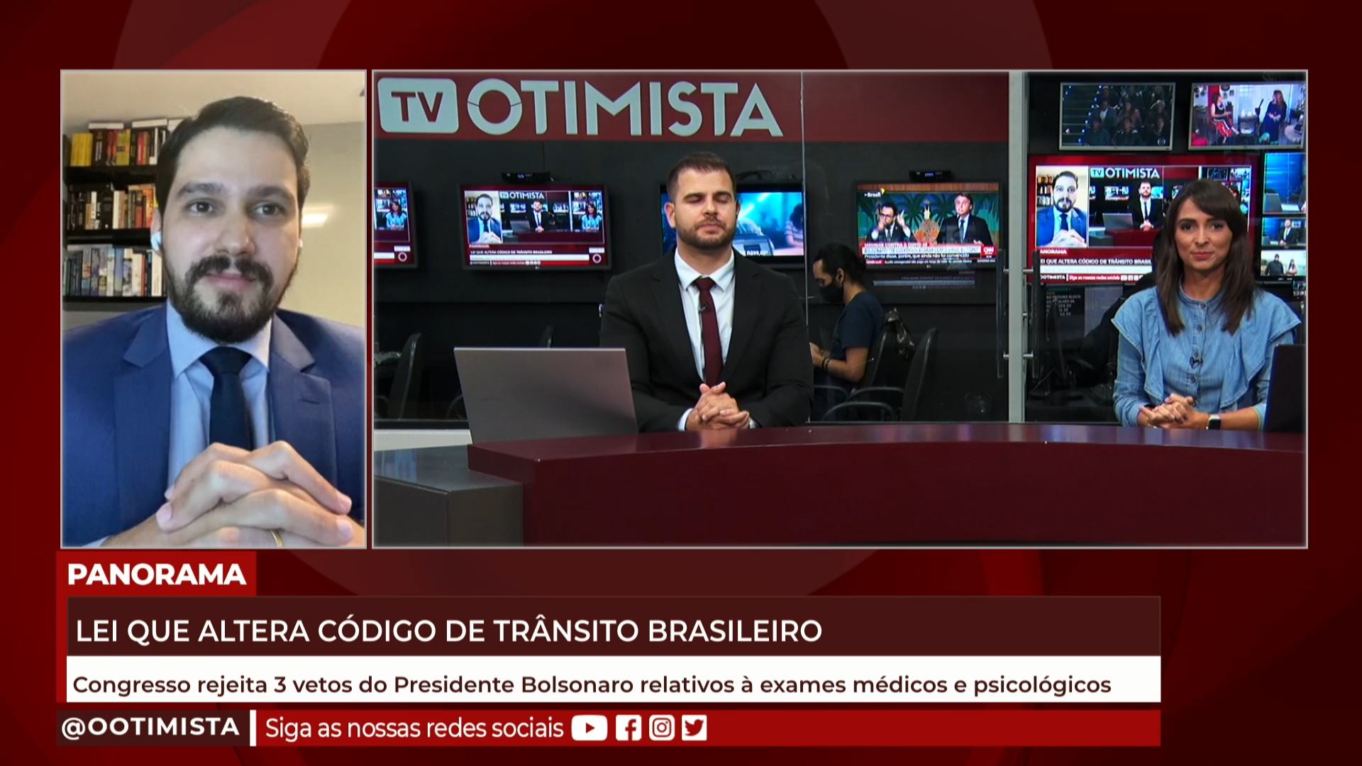 Júlio César, Advogado, lei que altera o código do trânsito é rejeitado 3 vezes relativos a exames médicos