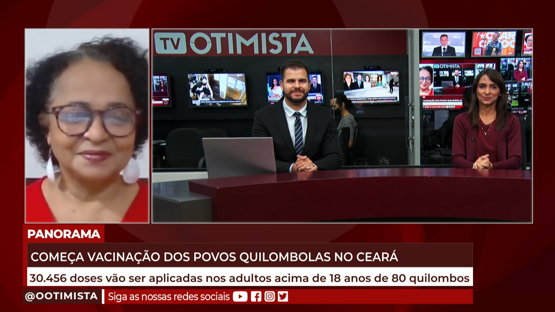 Começa vacinação dos povos quilombolas no Ceará, 30.456 doses serão aplicadas em adultos acima de 18 anos