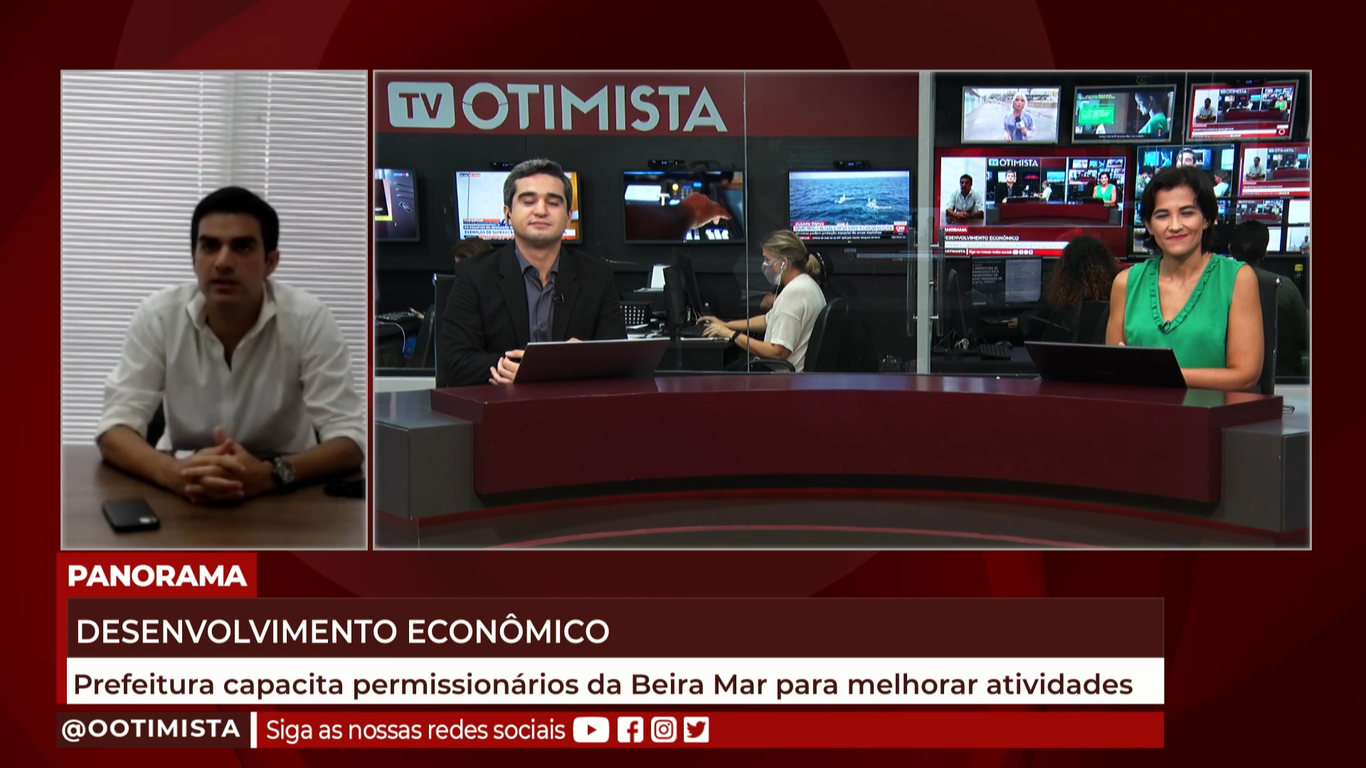 Rodrigo Nogueira, Sec. mun. econômico, Prefeitura capacita permissionários da Beira Mar para melhorar atividades