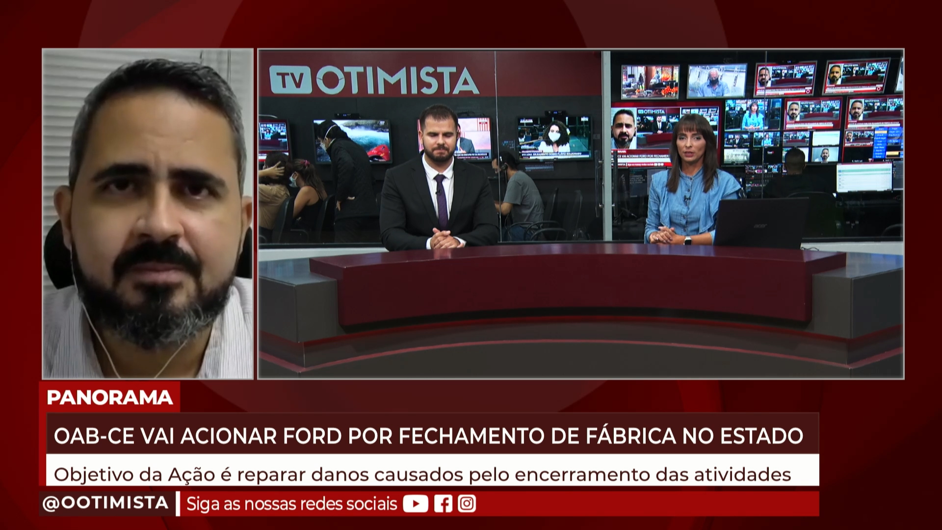 Hamilton Sobreira, vice-pres comissão tributário OAB-CE, explica ação civil pública contra Ford
