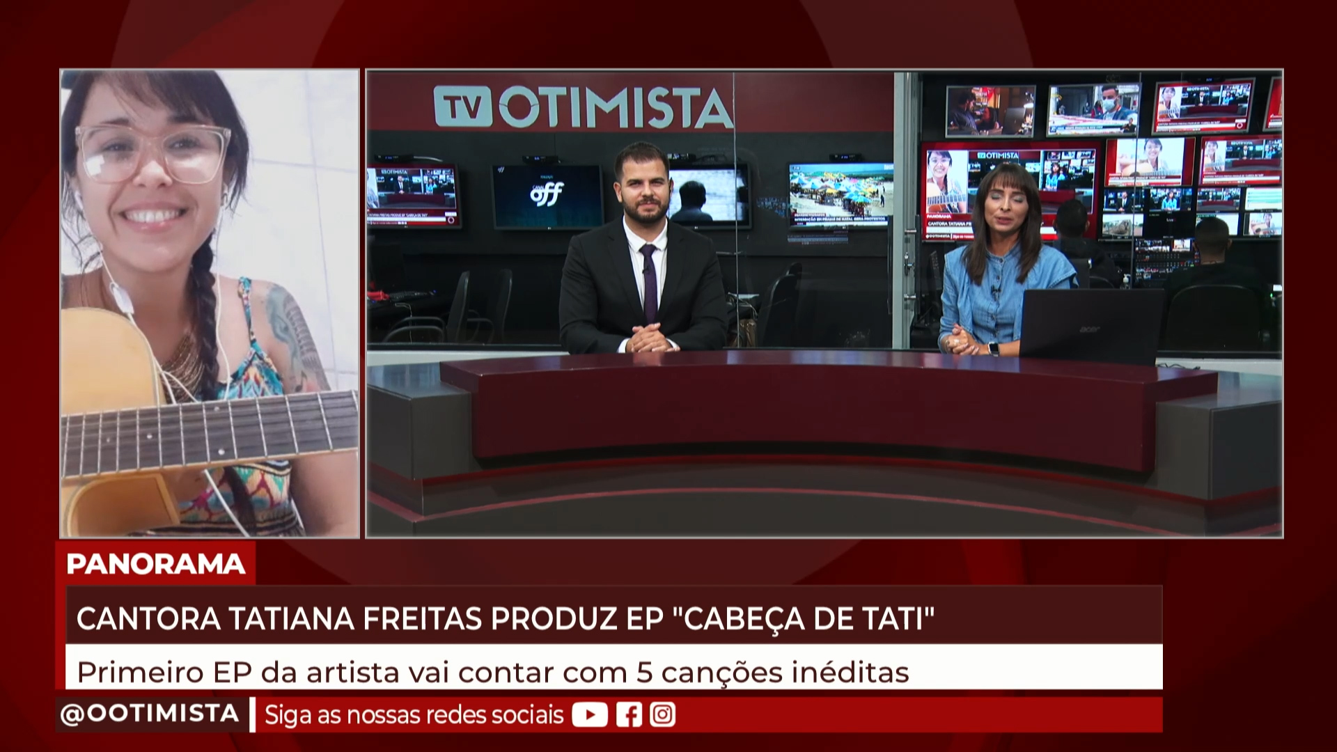 Cantora Tatiana Freitas Lança EP ”Cabeça de Tati”