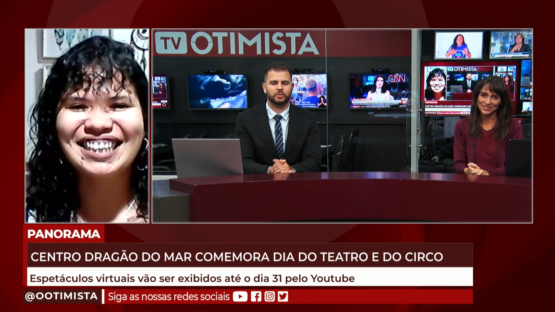 Centro Dragão do Mar comemora dia do Teatro e do Circo – 2021