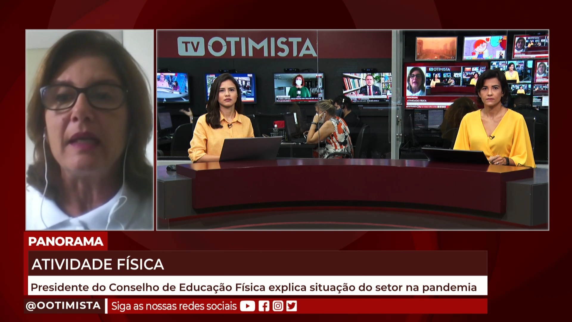 Andrea Benevides, Pres. do CREF5-CE, explica situação do setor de educação física na pandemia