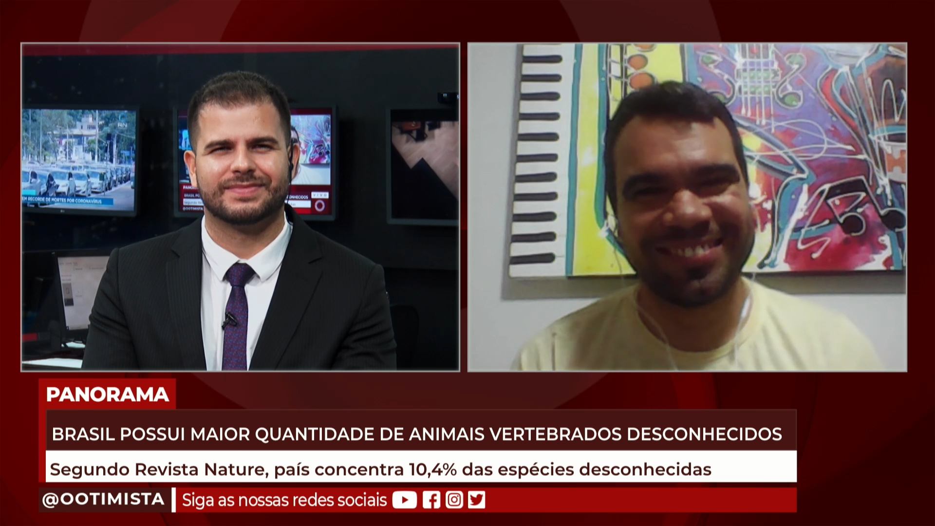 Marcelo Soares, Cientista chefe no meio ambiente CE, Brasil concentra 10,4% espécies desconhecidas