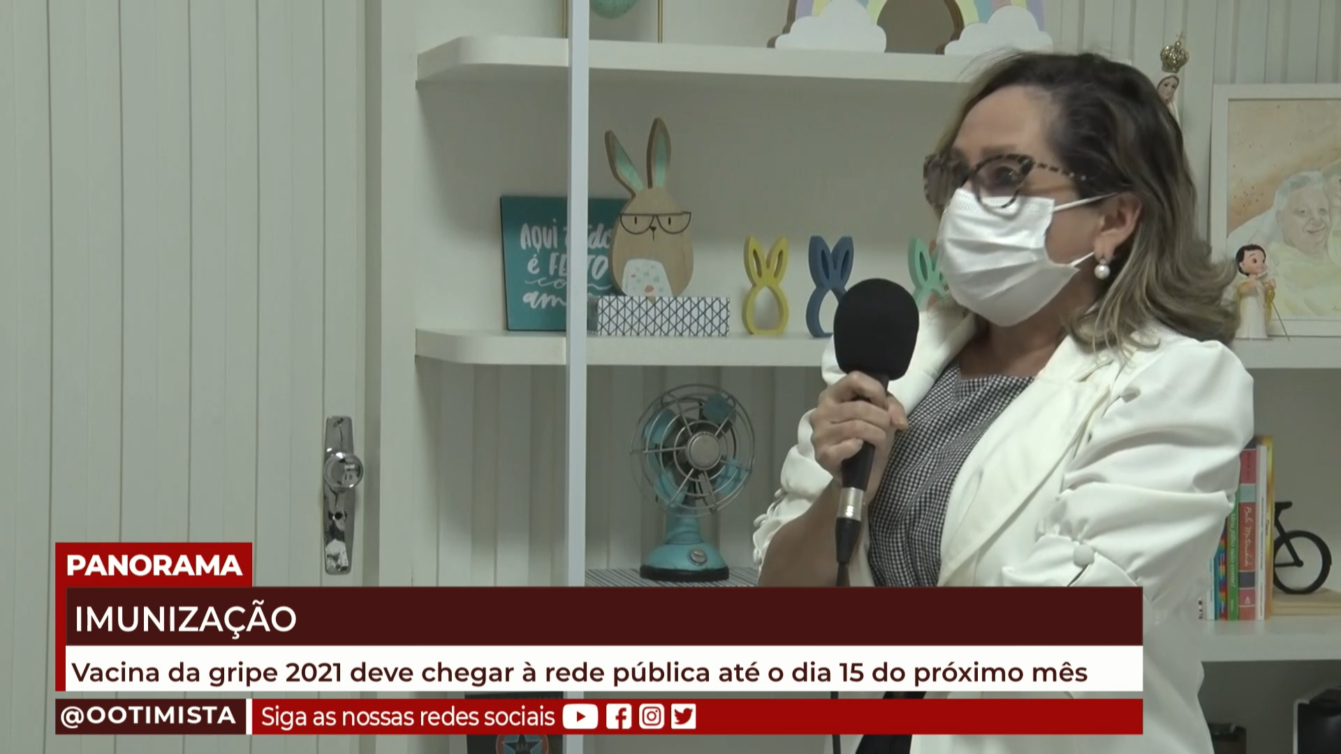 Vacina da gripe 2021 deve chegar á rede pública até dia 15 de Abril
