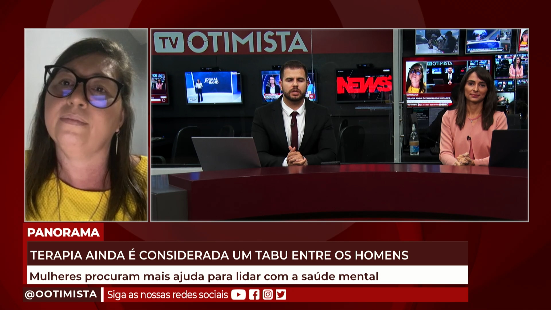 Terapia ainda é considerada um tabu entre os homens, mulheres procuram mais ajuda para ajuda mental
