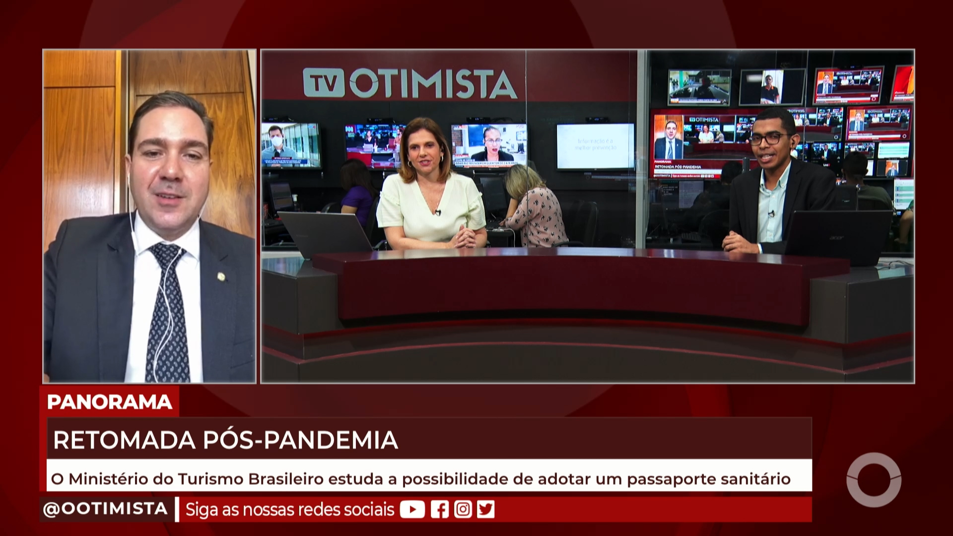 O Ministério do Turismo Brasileiro estuda a possibilidade de adotar um passaporte sanitário