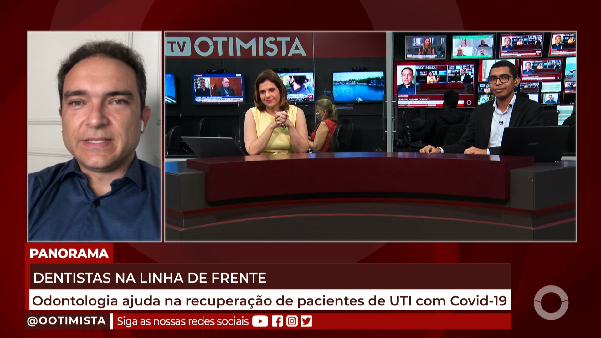 Odontologia ajuda na recuperação de pacientes de UTI com COVID-19