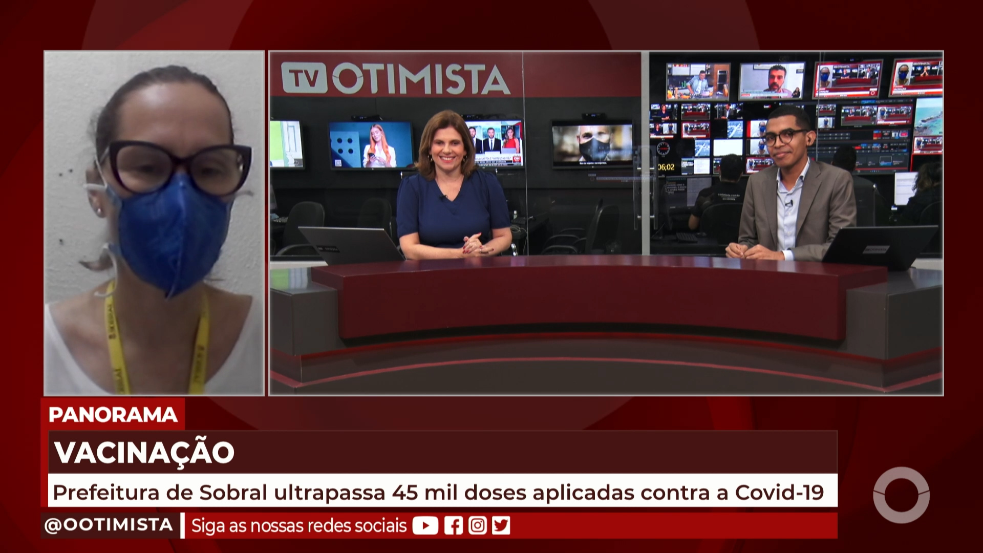 Prefeitura de Sobral ultrapassa 45 mil doses de aplicadas contra a Covid-19