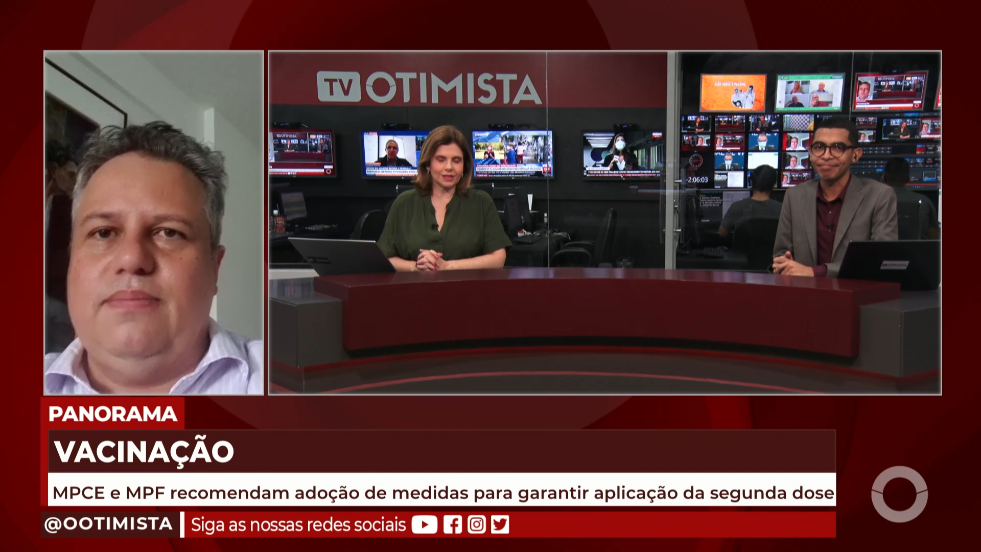 MPCE, MPF e MPT pede ao Estado do Ceará todas as medidas para garantir aplicação da segunda dose
