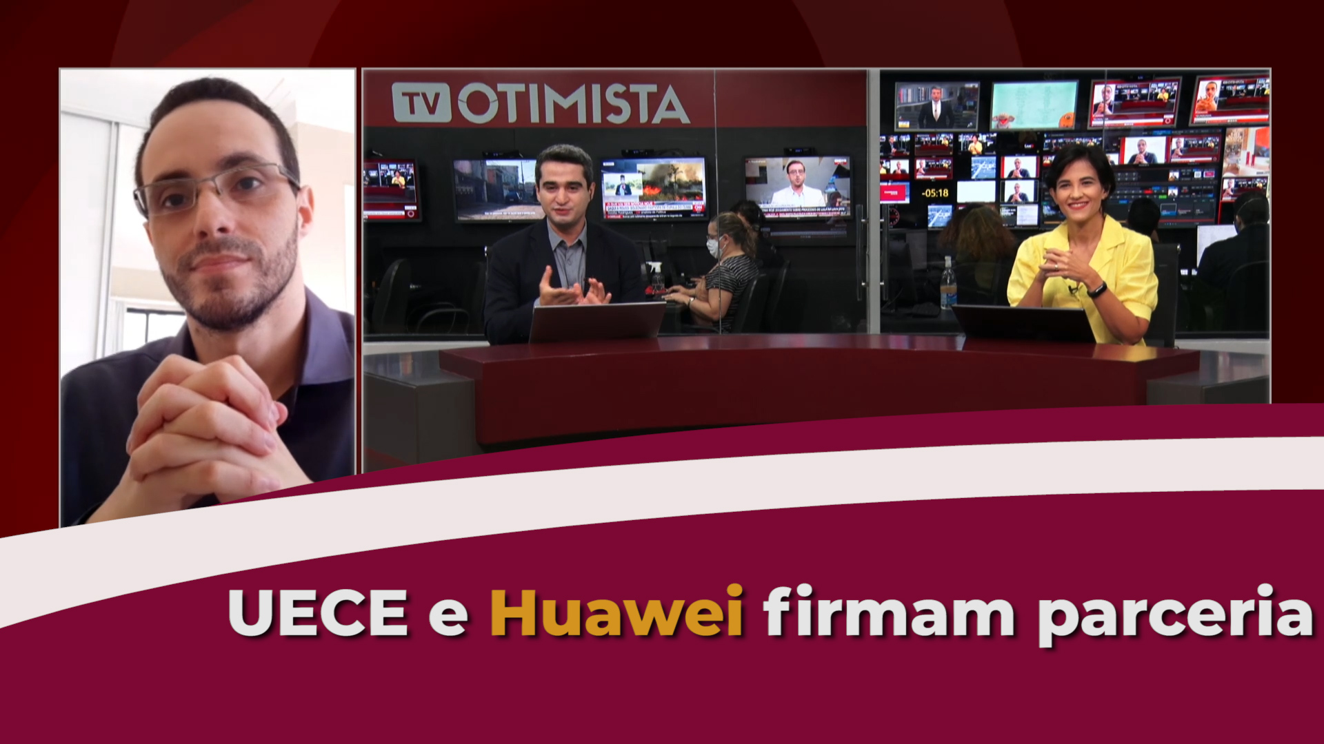 UECE e Huawei firmam parceria para treinamento em cloud computing